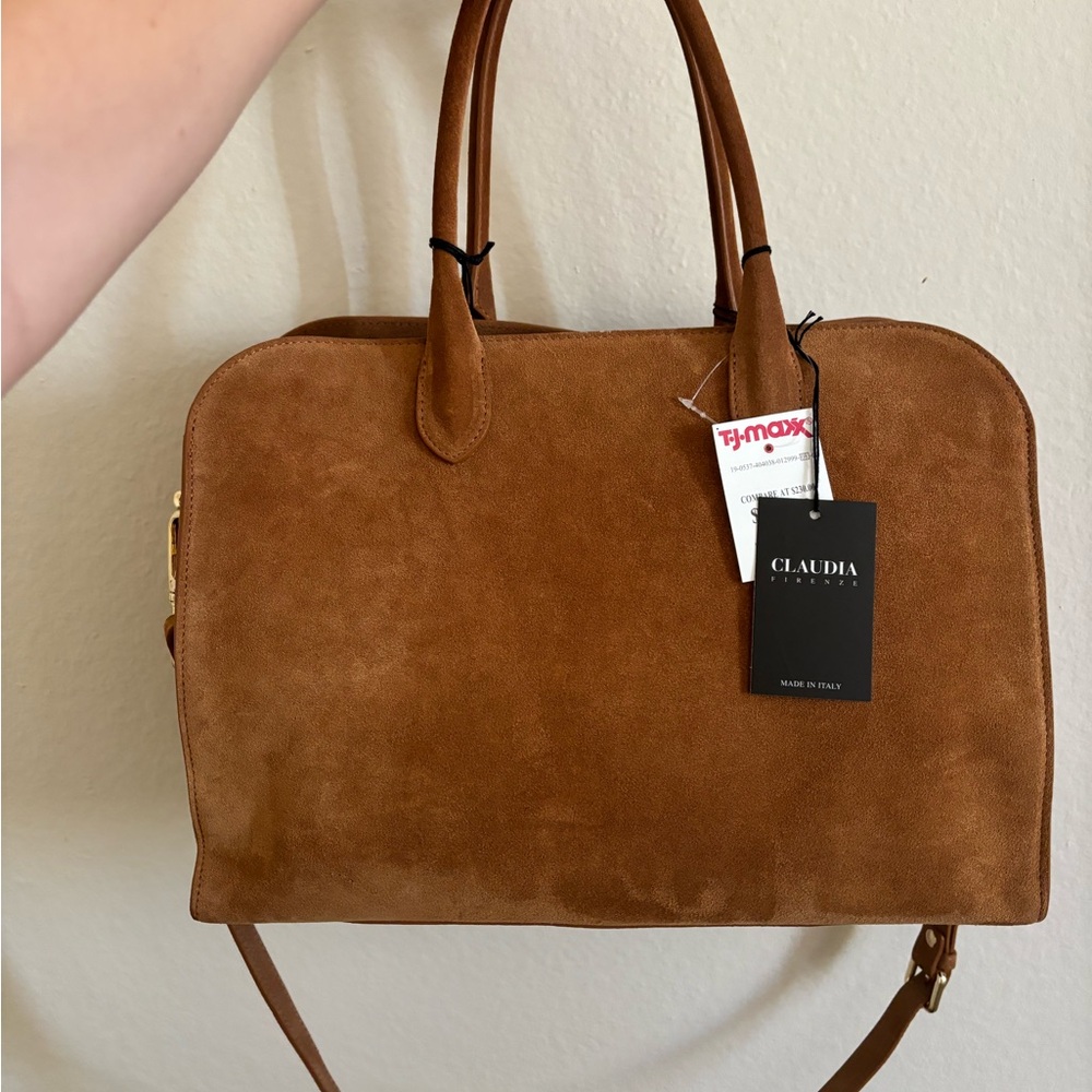 Claudia Firenze Row Margaux Style Suede bag from TJ Maxx